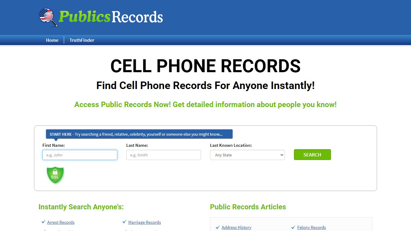 Find Cell Phone Records For Anyone - Public Records Reviews